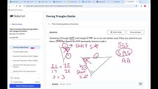 Proving 2 triangles are similar