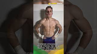 🚨 Detienen al boxeador Omar Chávez, hijo de la leyenda Julio César Chávez, en Culiacán 🥊👮