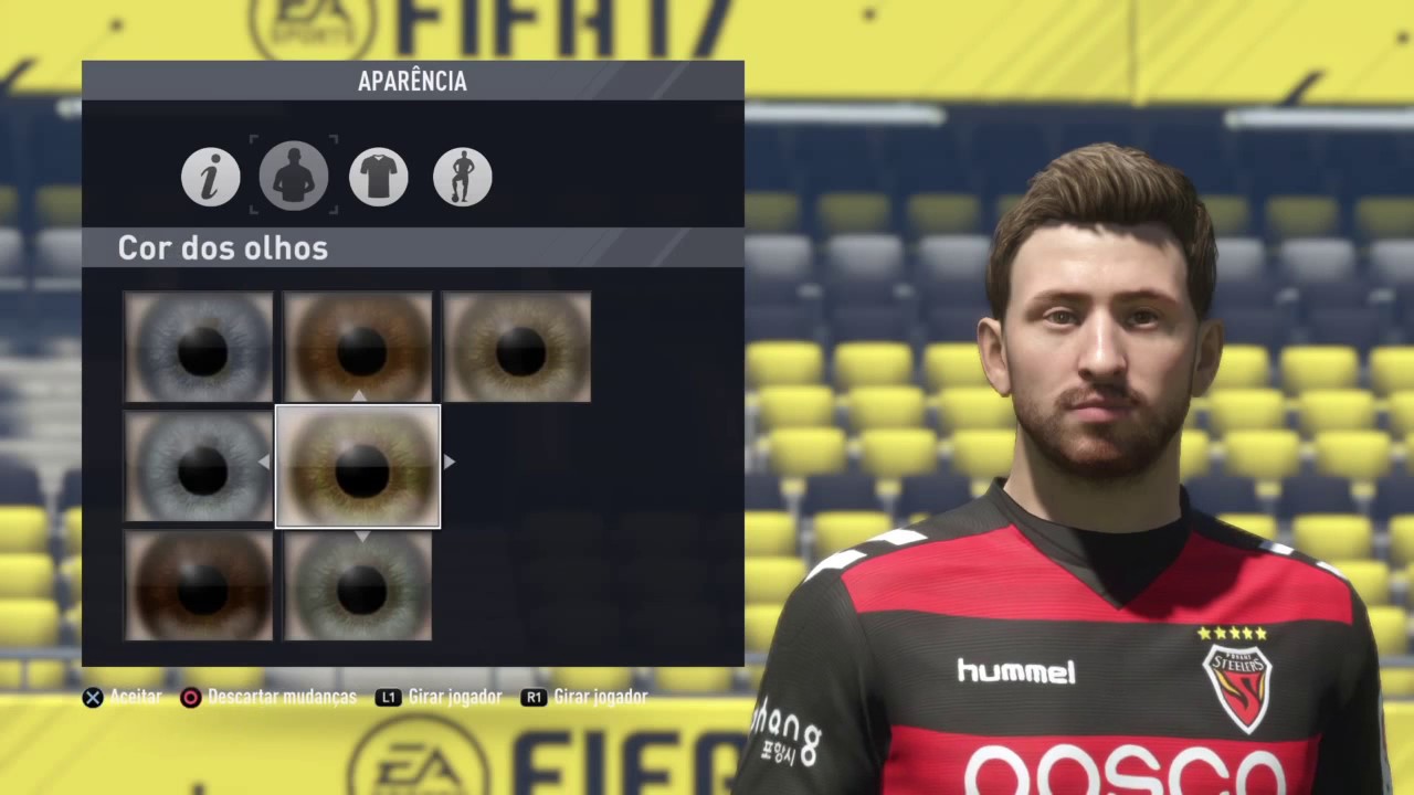 FIFA 17 - Face Tutorial Éverton Ribeiro (Flamengo)
