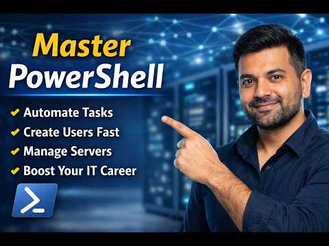 PowerShell for Beginners | Automate Your IT Tasks & Work Smarter