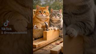 WOW ANG GALING NAMAN HUMAWAK NG MARTILYO ANG PUSA ...