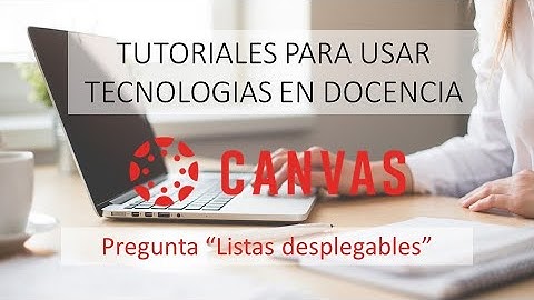 Preguntas tipo listas desplegables