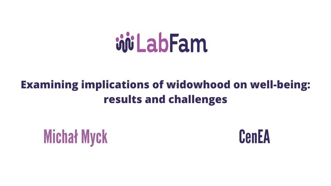 Examining implications of widowhood on well-being: results and challenges
