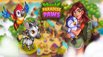 Paradise Paws: Merge Animals (by Wildlife Studios) IOS Gameplay Video (HD)