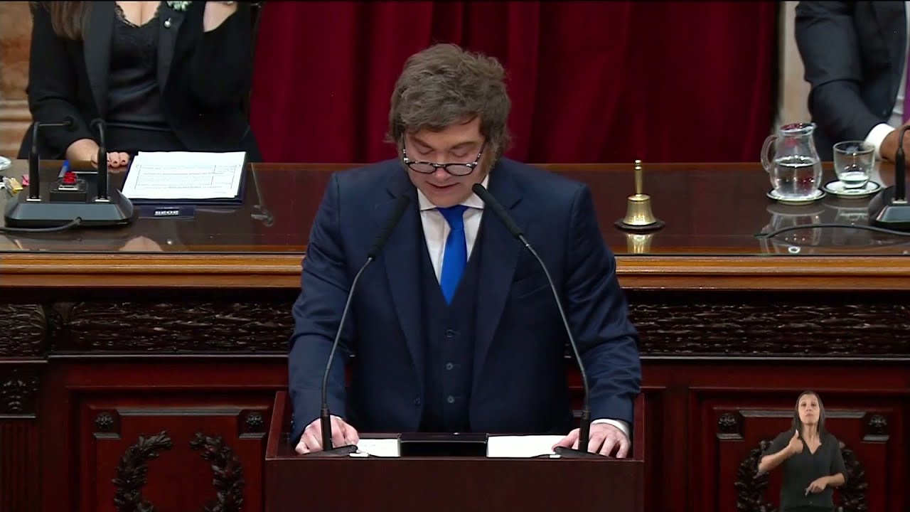 📢 JAVIER MILEI EN EL CONGRESO: 