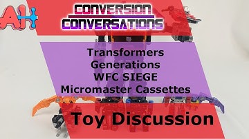 Conversion Conversations: Transformers SIEGE Micromaster Cassettes