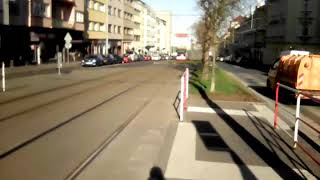 Příjezd tramvaje Marjánka