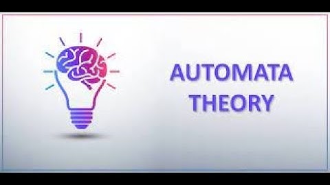 Automata Theory(AT/TCS)-Lecture 1 Introduction to Automata Theory
