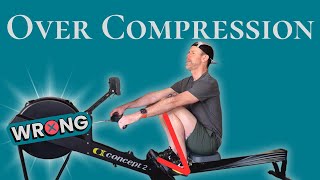 Avoid OVER COMPRESSION on the ROWING MACHINE with These Tips