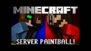 Minecraft Mini Game: SERVER PAINTBALL!! [PLUGIN!]