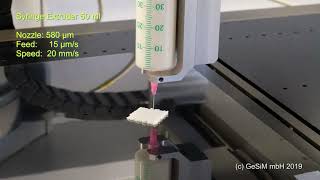 Bioprinting with 50ml Extruder