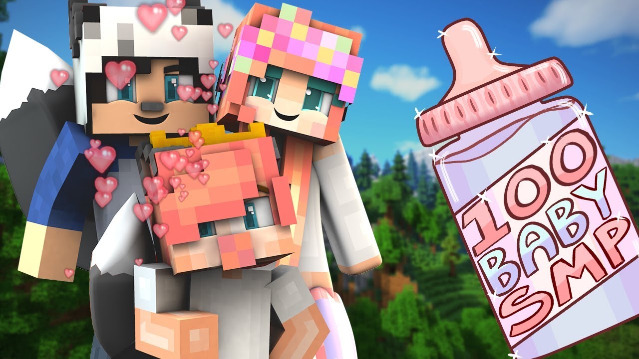 minecraft comes alive pe OUR KIDS TALK! | 100 Baby SMP | EP 29 (Minecraft 100 BABY CHALLENGE W/ My Girlfriend)