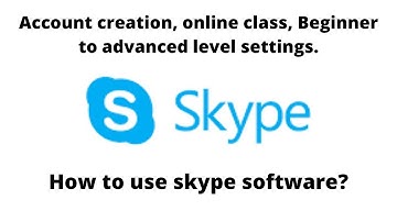 Skype tutorial bangla | All settings | Beginner to advanced level | Online class