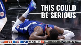 Paul George Serious Knee Injury (Bent Backwards) - Doctor Explains