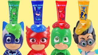 Lo Mejor de Pj Masks Héroes en Pijamas, Hora del Baño  y Misión Especial con Play Doh