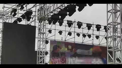 TPA TP 1310 dual 13.5” line array system at the show