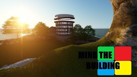 Google Sketchup Speed Build - Circular Modernism! MindTheBuilding