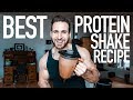 HOW TO MAKE A PROTEIN SHAKE | BEST CHOCOLATE PROTEIN SHAKE RECIPE