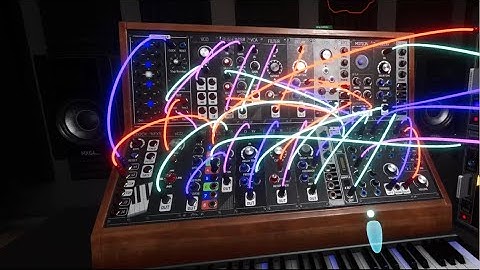 SynthSpace make music in VR | Modular synth in virtual reality