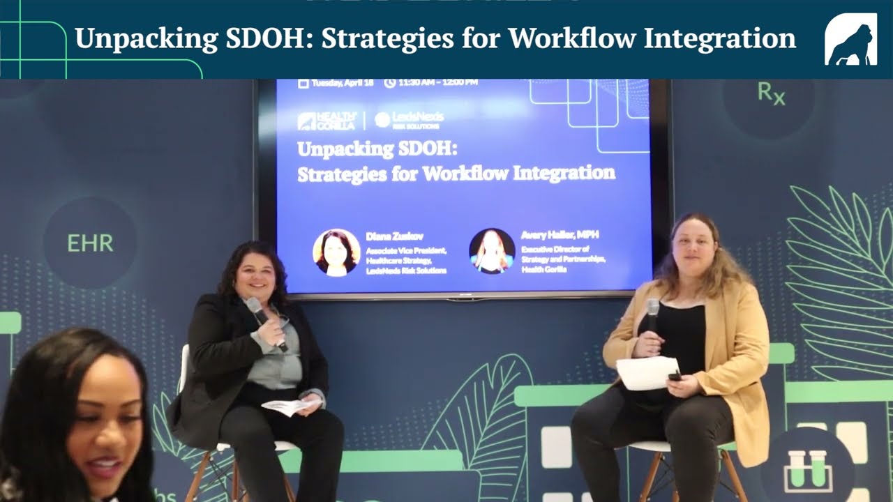 HIMSS23 Session: Unpacking SDOH  — Strategies for Workflow Integration