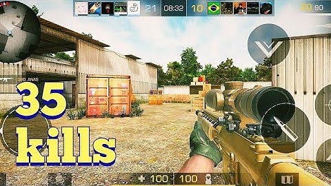 Standoff 2 team deathmatch gameplay 35 kills!!