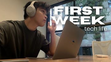 first week as a software intern after being unemployed for a year