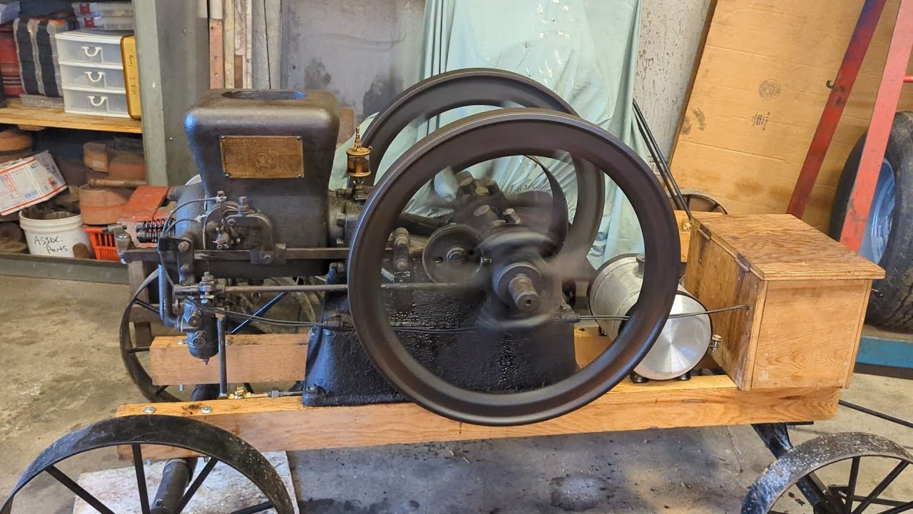 3 HP Associated Throttle Governed engine YouTube