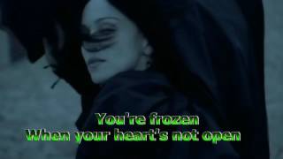 Madonna - Frozen + Lyrics (Original Audio)