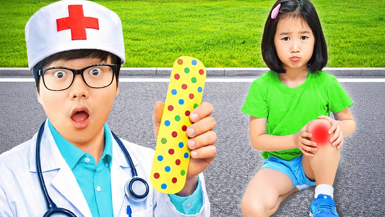 Anak-anak bermain dokter-dokteran - Cerita bermanfaat untuk anak-anak