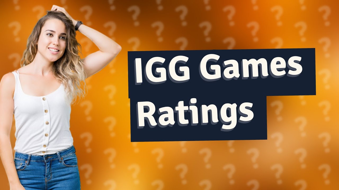 What is the rating of IGG games?