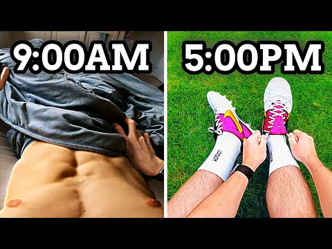 يوم في حياة وجهة نظر لاعب كرة قدم يبلغ من العمر 17 عام ا 