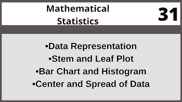 Data Representation |Mathematical Statistics Sta365 Lecture 31