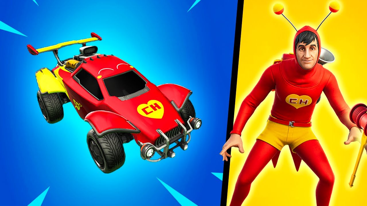 CONSEGUÍ LA SKIN DEL CHAPULIN COLORADO EN ROCKET LEAGUE