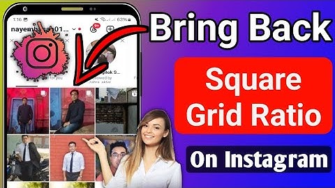 How to Bring Back Instagram Square Grid Ratio 2025 || Instagram Square Grid Ratio Problem Fix