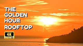 4K ROOFTOP SUNSETS Kota Kinabalu Skyline | 亚庇屋顶日落