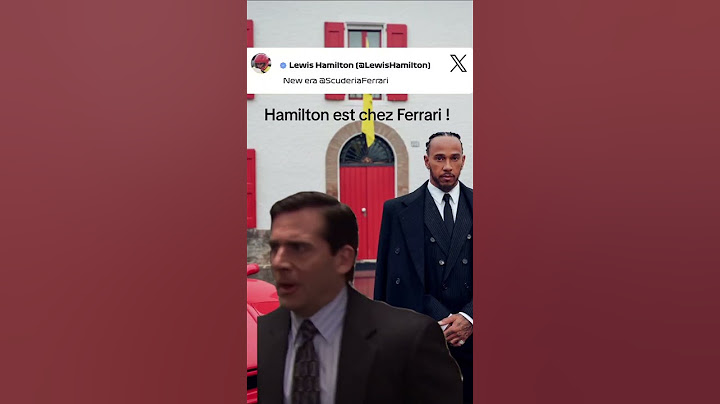 Hamilton est chez Ferrari ! #f1 #formule1 #Hamilton