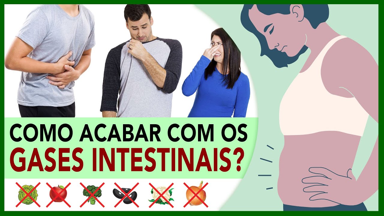 Como acabar com os gases intestinais? - YouTube
