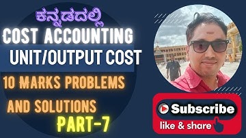 Understanding Unit Costing and Cost Sheets in Accounting | Cost Accounting Explained
