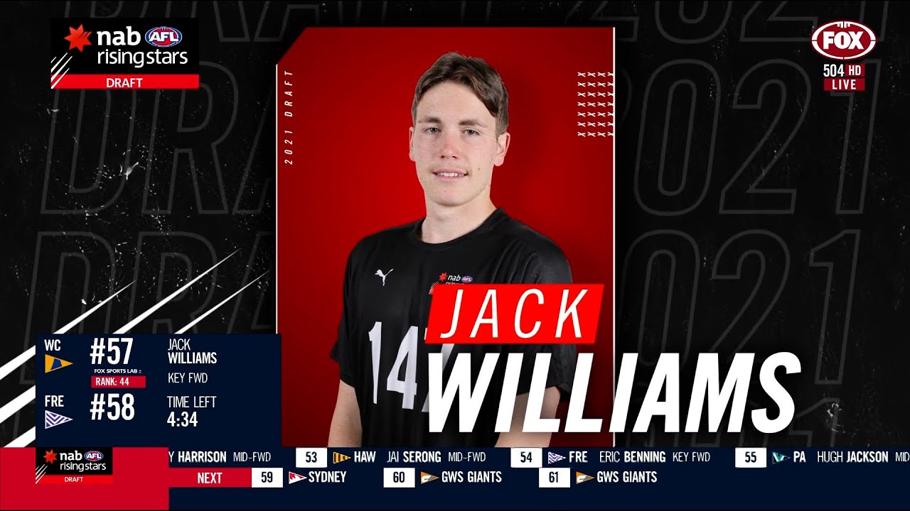 Jack Williams gets picked up at 57 YouTube