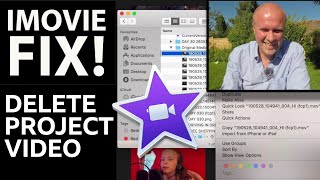IMOVIE FIX! How to delete videos in iMovie... or PROJECT VIDEO CANT BE MOVED TO TRASH ERROR MESSAGE Wealth