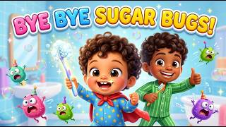 Bye Bye Sugar Bugs! 🪥✨ | Brush Your Teeth Song & Story for Kids | Healthy Habits | Doodles Doo