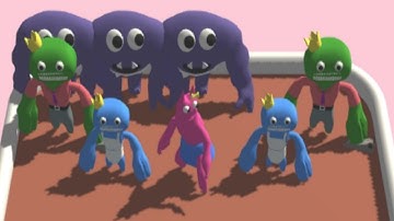 Merge Monster - Scary Garten - Gameplay Walkthrough - Levels 1-5