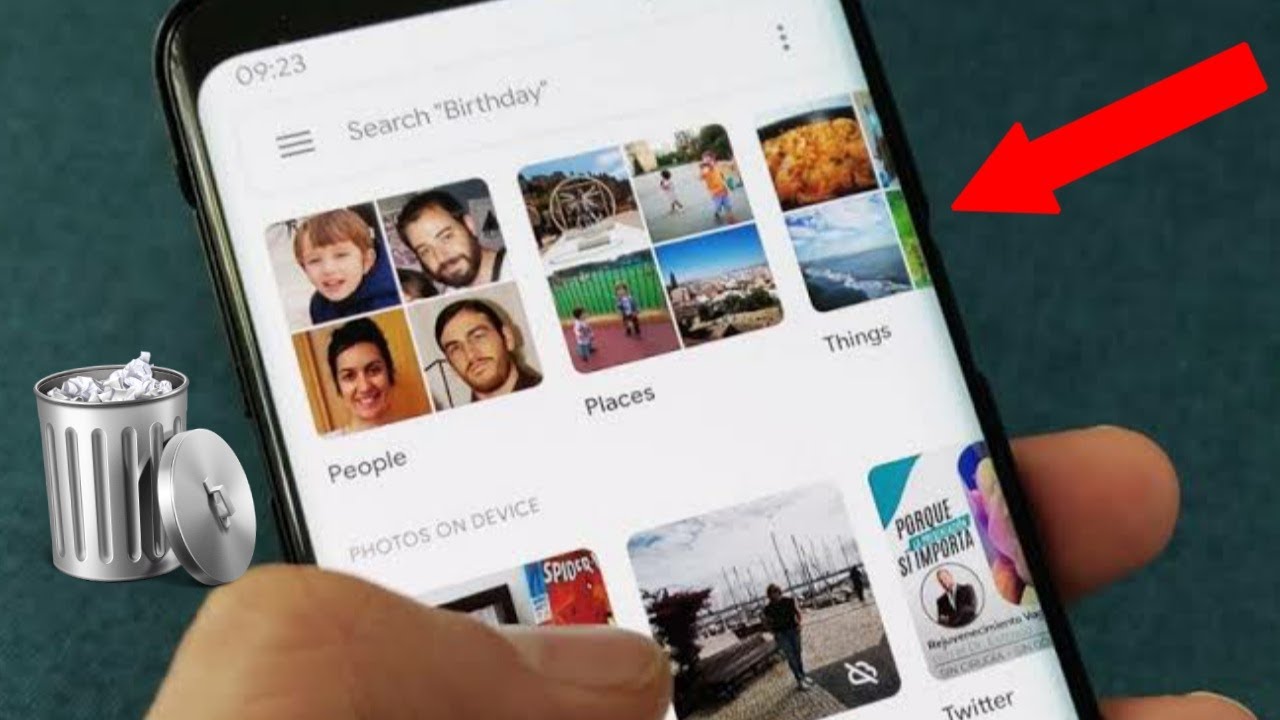 Onde fica a lixeira de fotos do Samsung - YouTube