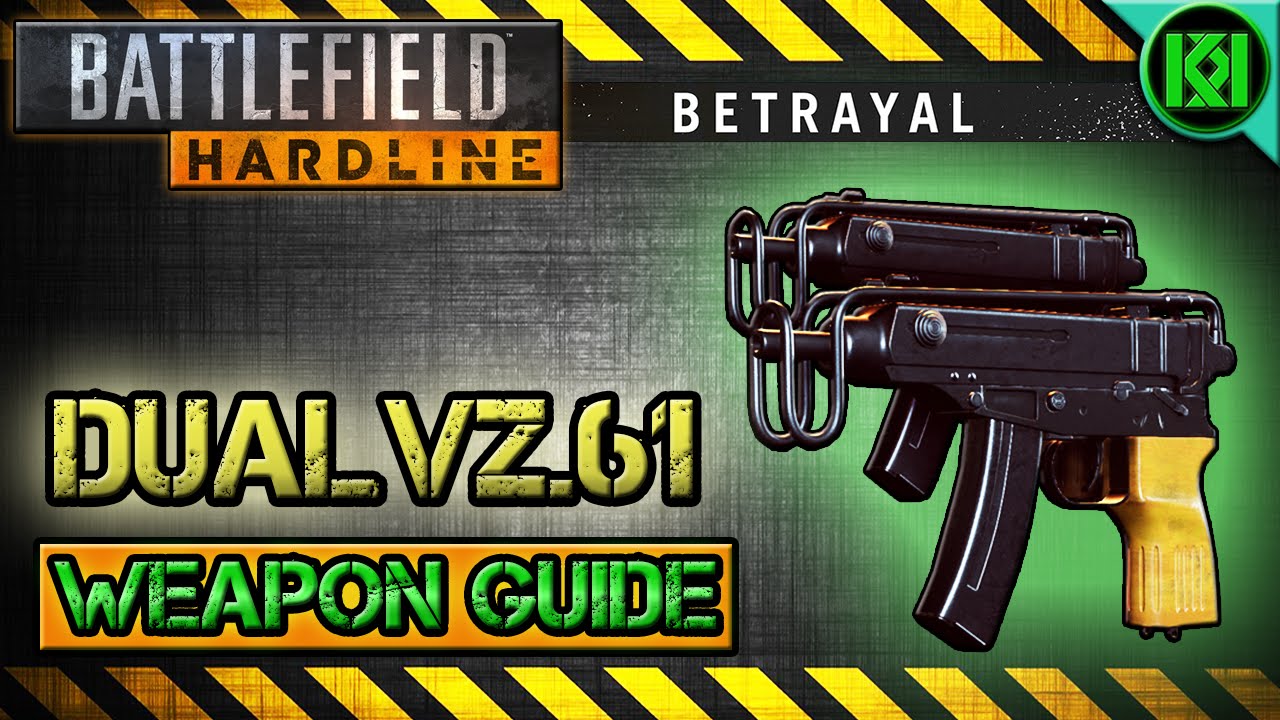 Battlefield Hardline Dual VZ .61 Review (Dual Wield Gameplay) | BFH Weapon Guide (Betrayal DLC)