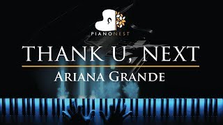 Ariana Grande - thank u, next - Piano Karaoke / Sing Along Cover with Lyrics screenshot 3