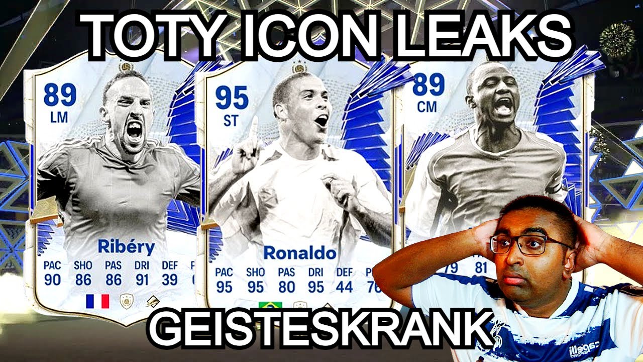 TOTY ICON LEAKS - R9, RIBERY, VIEIRA & CO. 🔥| TOTY 24 | EA FC 24 ...