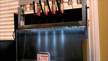 Fiveomotorsport 2000cc Flow Matched Custom Fuel Injectors Flow Test Video