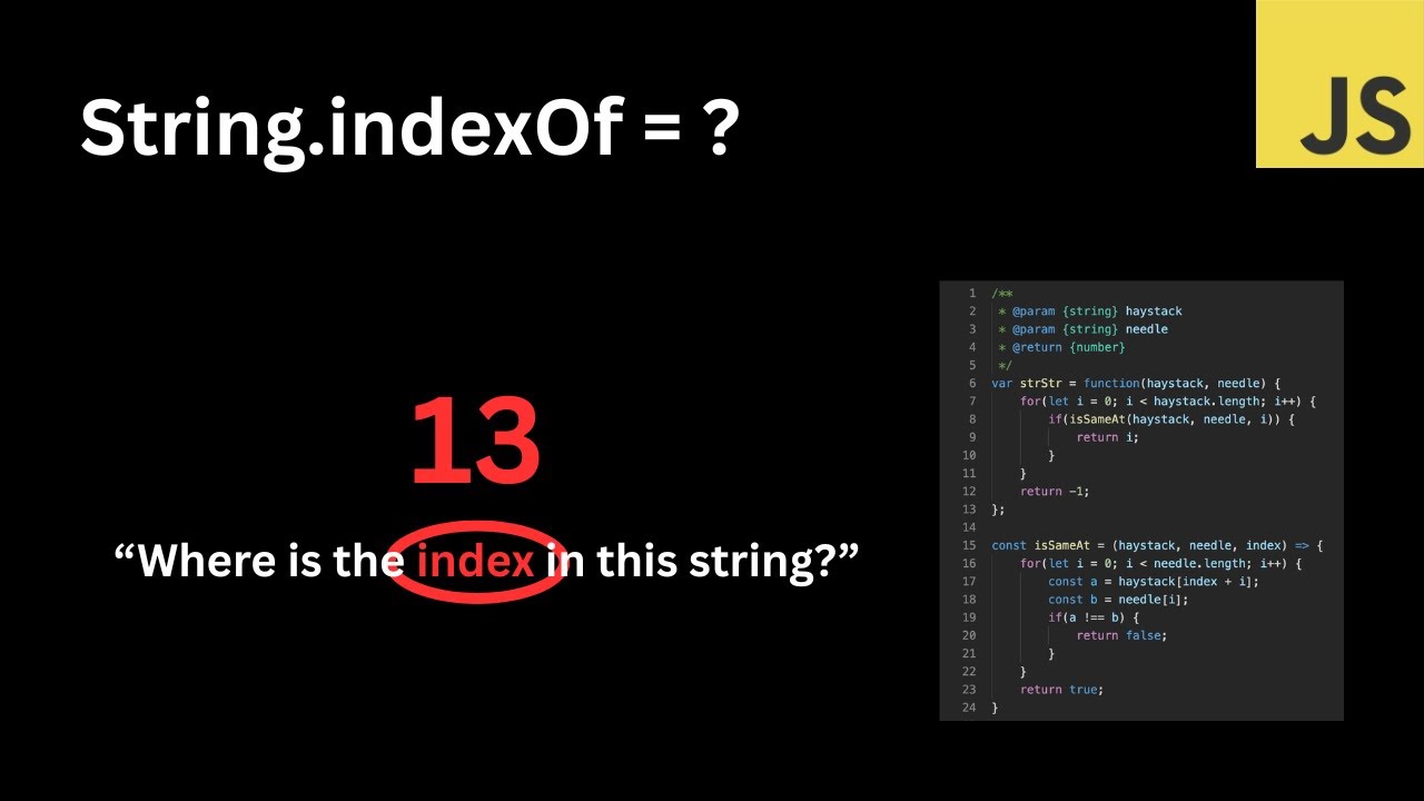 LeetCode Easy: Find the First Occurrence in a String (Clean & Simple ...