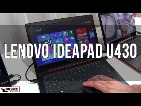 Lenovo Ideapad U430 / U430P with a matte screen