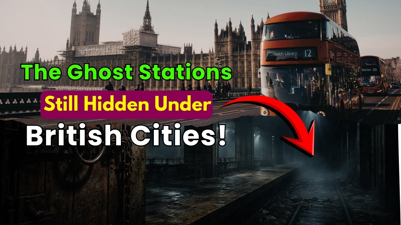The Ghost Stations Still Hidden Under British Cities - UK Railway Stations